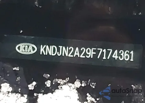 2015 Kia Soul из США, поврежденный, VIN KNDJN2A29F7174361